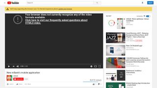 
                            9. New mBank's mobile application - YouTube