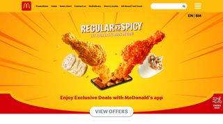 
                            12. NEW McDonald's app | McDonald's® Malaysia