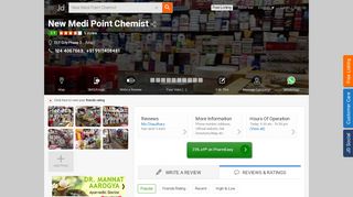 
                            8. New Medi Point Chemist, DLF City Phase 3 - Chemists in Delhi - Justdial