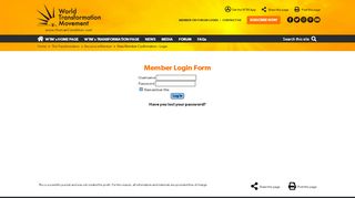 
                            11. New Member Confirmation - Login | World Transformation Movement