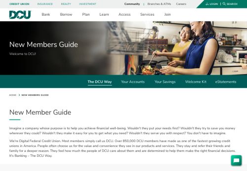 
                            5. New Member Guide - Account Access | DCU | MA | NH