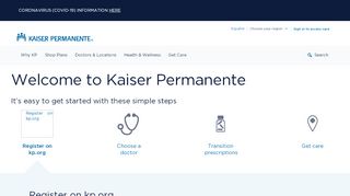 
                            3. New member - Kaiser Permanente