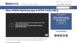 
                            6. New Mobile Banking App | IBERIABANK