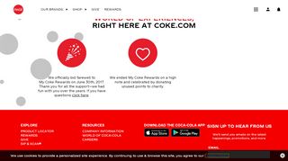 
                            9. NEW My Coke Rewards - Coca-Cola