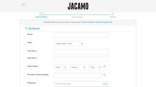 
                            1. New Online Customer | Jacamo