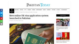 
                            13. New online UK visa application system launched in Pakistan ...