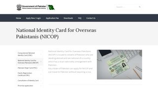 
                            6. New Overseas ID (NICOP) | Pak-Identity