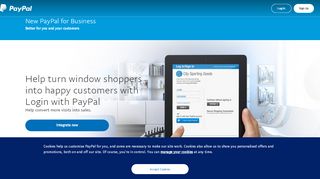 
                            8. New PayPal for business, Login With PayPal | PayPal UK