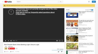 
                            3. New Peoples Bank Online Banking Login | Secure Login - YouTube