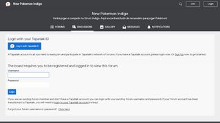 
                            4. New Pokemon Indigo - Login - Tapatalk