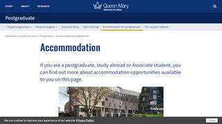 
                            12. new postgraduate student accommodation - Queen Mary University ...