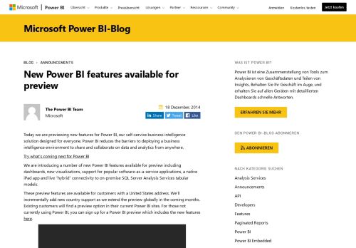 
                            5. New Power BI features available for preview | Microsoft Power BI-Blog ...