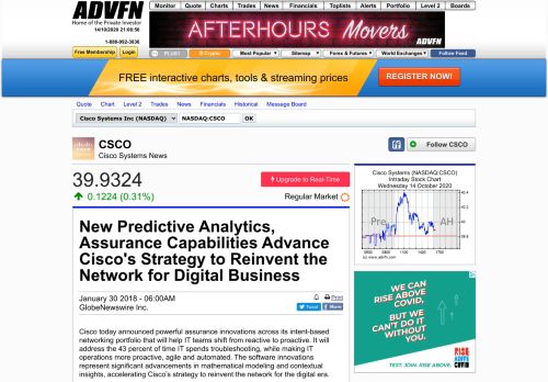 
                            8. New Predictive Analytics, Assurance Capabilities Advance Cisco's ...
