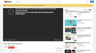 
                            6. New QBOA Client Dashboard - YouTube