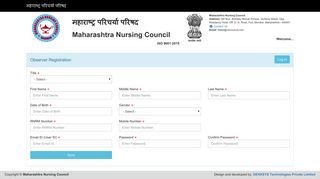 
                            4. New Registration - Maharashtra Nursing Council