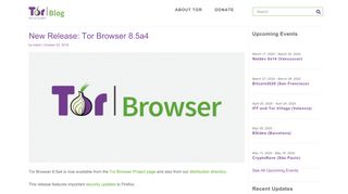 
                            5. New Release: Tor Browser 8.5a4 | Tor Blog