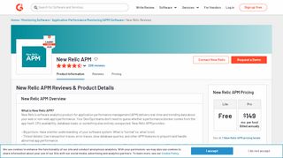 
                            9. New Relic APM Reviews 2019 | G2 Crowd