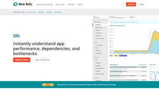 
                            3. New Relic: Application Performance Monitoring and Management