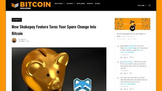 
                            9. New Shakepay Feature Turns Your Spare Change Into Bitcoin ...