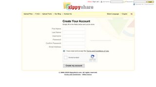 
                            1. (New) Sign Up! - Zippyshare.com