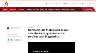
                            3. New SingPass Mobile app allows users to access government e ...