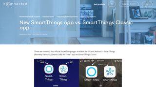 
                            5. New SmartThings app vs. SmartThings Classic app : Konnected Help ...