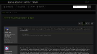 
                            12. New Smugmug log in page - Page 2 — Digital Grin Photography Forum