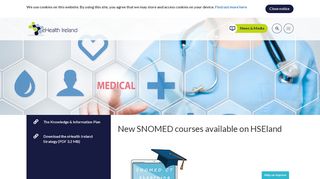 
                            5. New SNOMED courses available on HSEland - eHealth Ireland