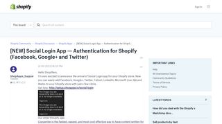 
                            7. [NEW] Social Login App — Authentication for Shopif... - Shopify ...