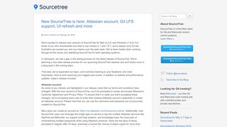 
                            8. New SourceTree is here: Atlassian account, Git LFS support, UI ...