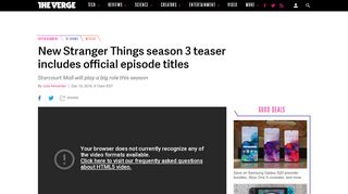 
                            10. New Stranger Things season 3 teaser includes official episode titles ...