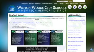 
                            10. New Tech Network - Winton Woods City School District