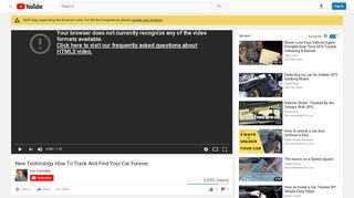 
                            13. New Technology How To Track And Find Your Car Forever - YouTube