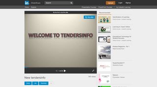 
                            8. New tendersinfo - SlideShare