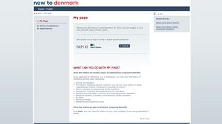 
                            7. New to Denmark - Log in - Nyidanmark.dk