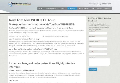 
                            5. New TomTom WEBFLEET Tour | Hatfield, PA | Bardissi Enterprises