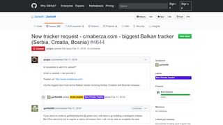 
                            12. New tracker request - crnaberza.com - biggest Balkan tracker (Serbia ...