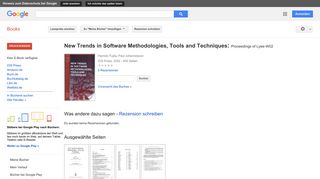 
                            7. New Trends in Software Methodologies, Tools and Techniques: ...