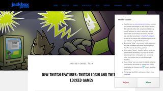 
                            3. New Twitch Features: Twitch Login and Twitch ... - Jackbox Games