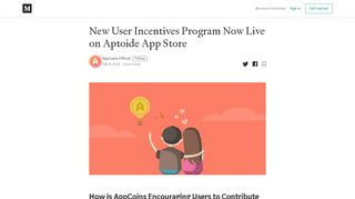 
                            10. New User Incentives Program Now Live on Aptoide App Store - Medium