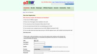 
                            3. New User Registration - Ablewise.com