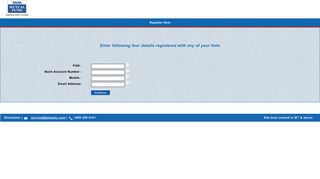 
                            6. New User Registration - TATA Mutual Fund