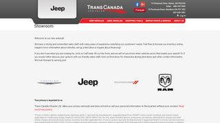 
                            9. New Vehicle Showroom - Trans Canada Chrysler Ltd.