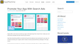 
                            11. New Way To Promote Your App in The Apple App Store: Search Ads