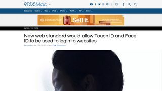 
                            6. New web standard would allow Touch ID and Face ID to be used to ...