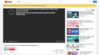 
                            7. New Wix Tutorial! How to Make a Stunning Website! - YouTube