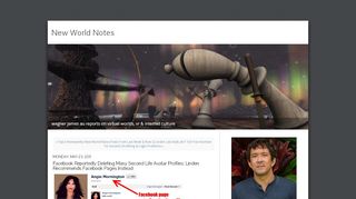 
                            7. New World Notes: Facebook Reportedly Deleting Many Second Life ...