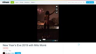 
                            7. New Year's Eve 2019 with Milo Moiré on Vimeo