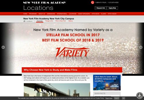 
                            4. New York Film Academy - New York City