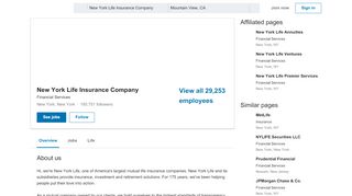 
                            9. New York Life Insurance Company | LinkedIn